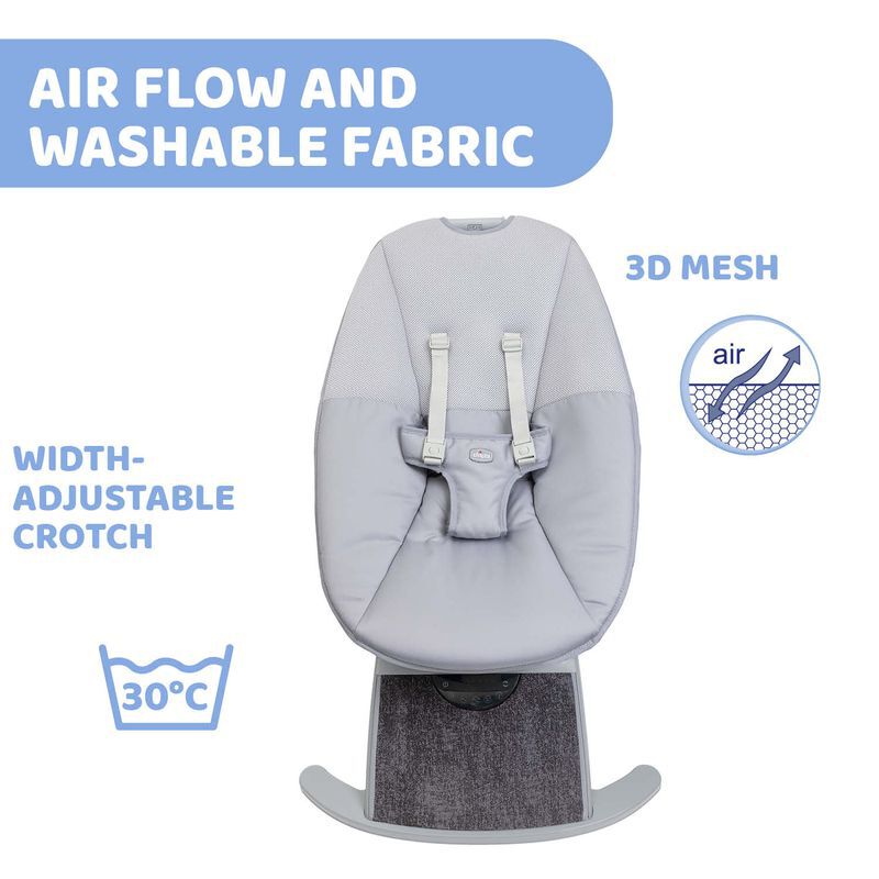 Comfy Wave Baby Bouncer Silverspring image number 5